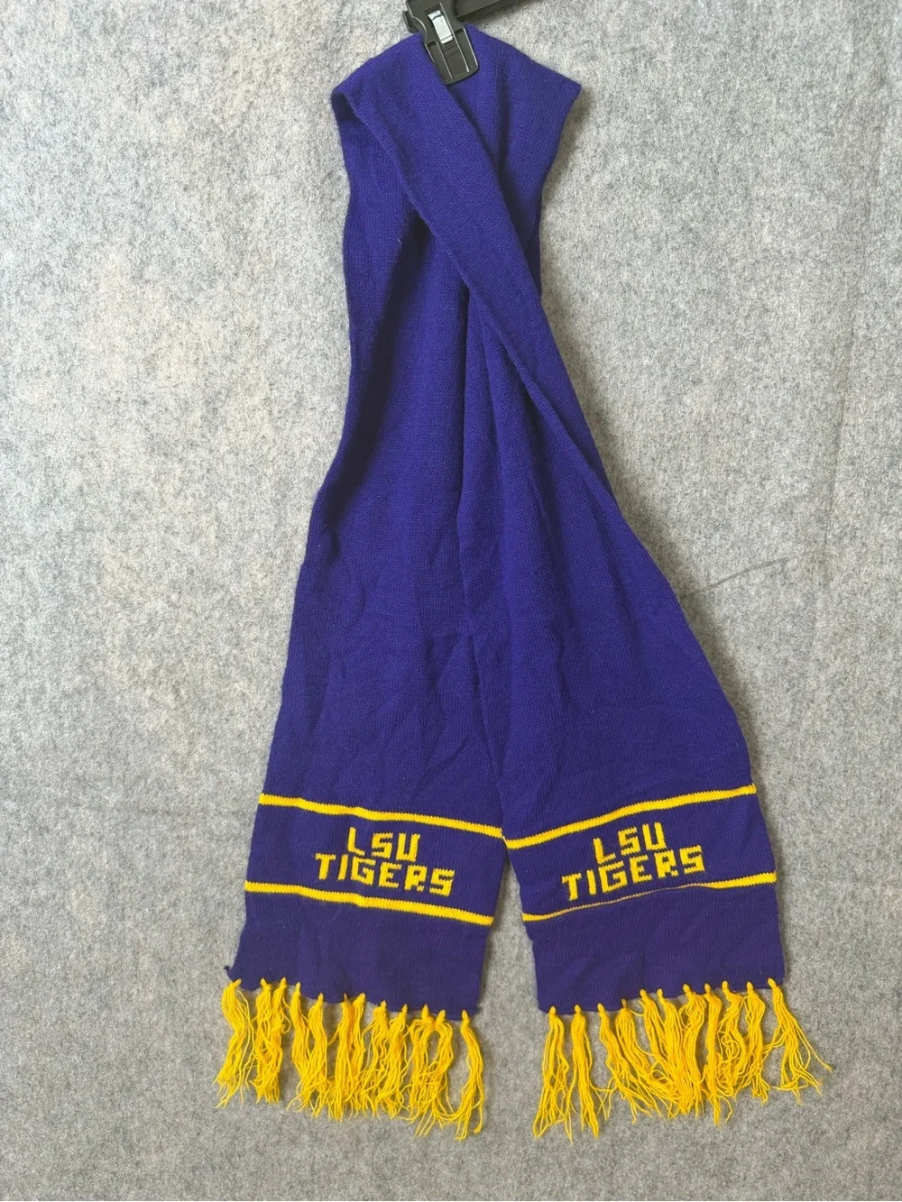 LSU Tigers Purple & Gold Scarf one size